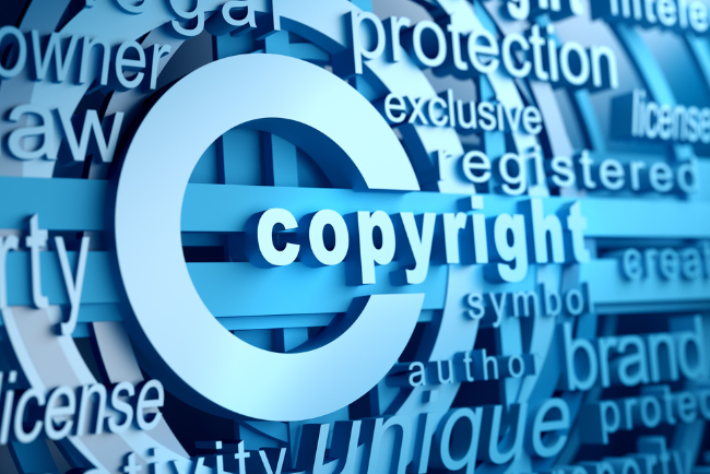 Copyright symbols